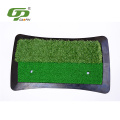 High durability rubber base artificial grass golf putting mat